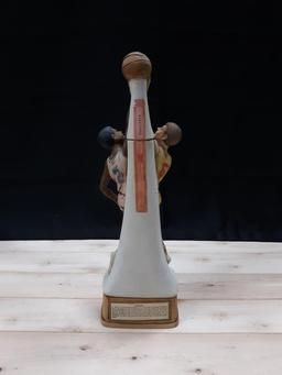 Lionstone Whisky 1974 Sports Basketball Decanter