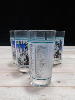 Kentucky Derby 121 Collectible Drinking Glasses (5