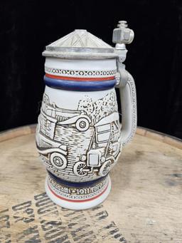 1979 "Car Classics" Automobile Theme Beer Stein
