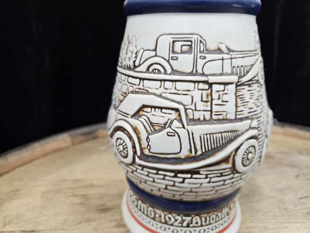 1979 "Car Classics" Automobile Theme Beer Stein