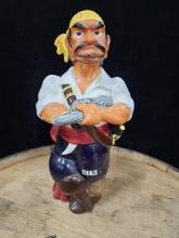 Swank Whisky "Captain Bly" Gin Decanter - 1960