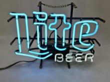 Miller Lite Neon Sign - Works