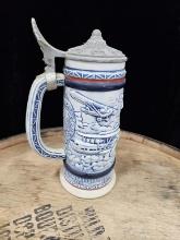 1981 "Flying Classics" Aviation Theme Beer Stein