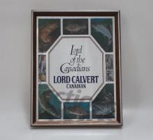 Lord Calvert "Freshwater Fishing" Bar Mirror