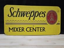 Schweppes "Since 1783" Mixer Center Wall Sign