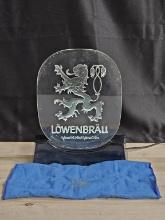 Lowenbrau Light-Up Counter-Top Sign + Sack