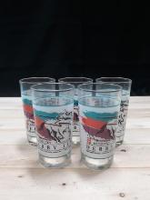 Kentucky Derby 119 Collectible Drinking Glasses (5