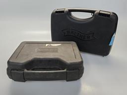 Walther & Charter Arms Hard Shell Pistol Cases (2)