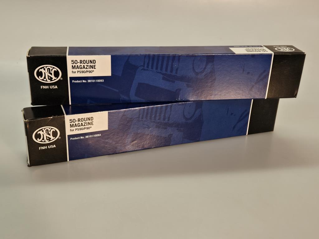 New P90/PS90 FN America 50 Round Magazines (2)