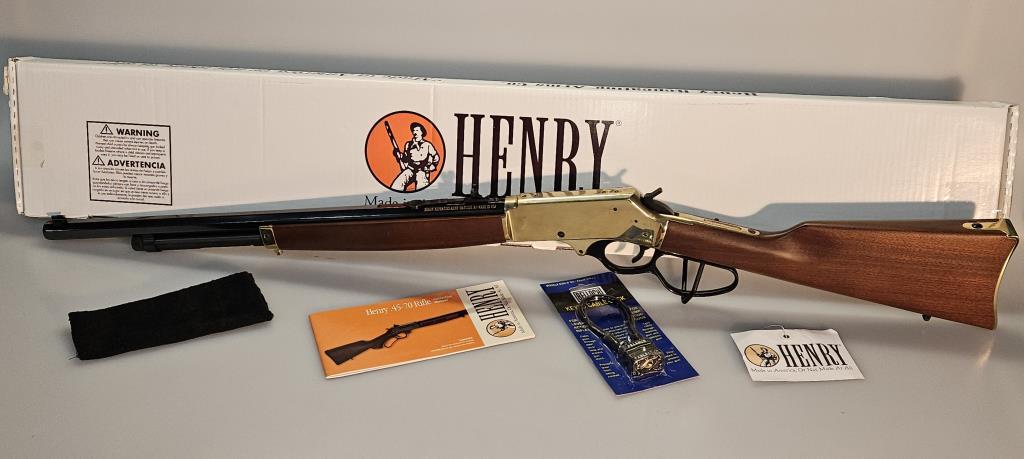 Henry Repeating Arms 45-70 Gov Lever Action Rifle