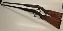 Vintage Wallhanger Display 12 Gauge Rifles (2)