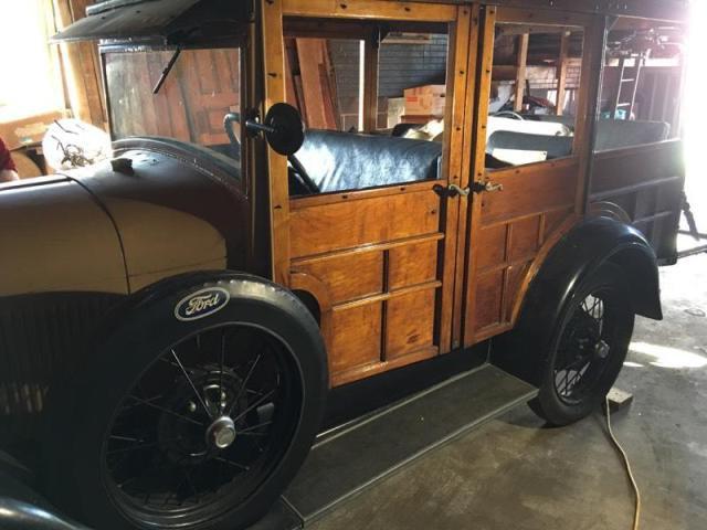 1929 Woodie 4 door Wagon in excellent running condition