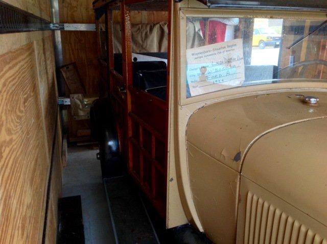 1929 Woodie 4 door Wagon in excellent running condition