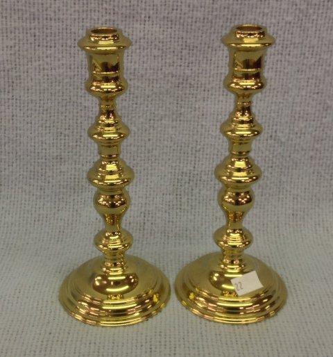 Williamsburg Virginia Metalcrafters Candlesticks 11 tall