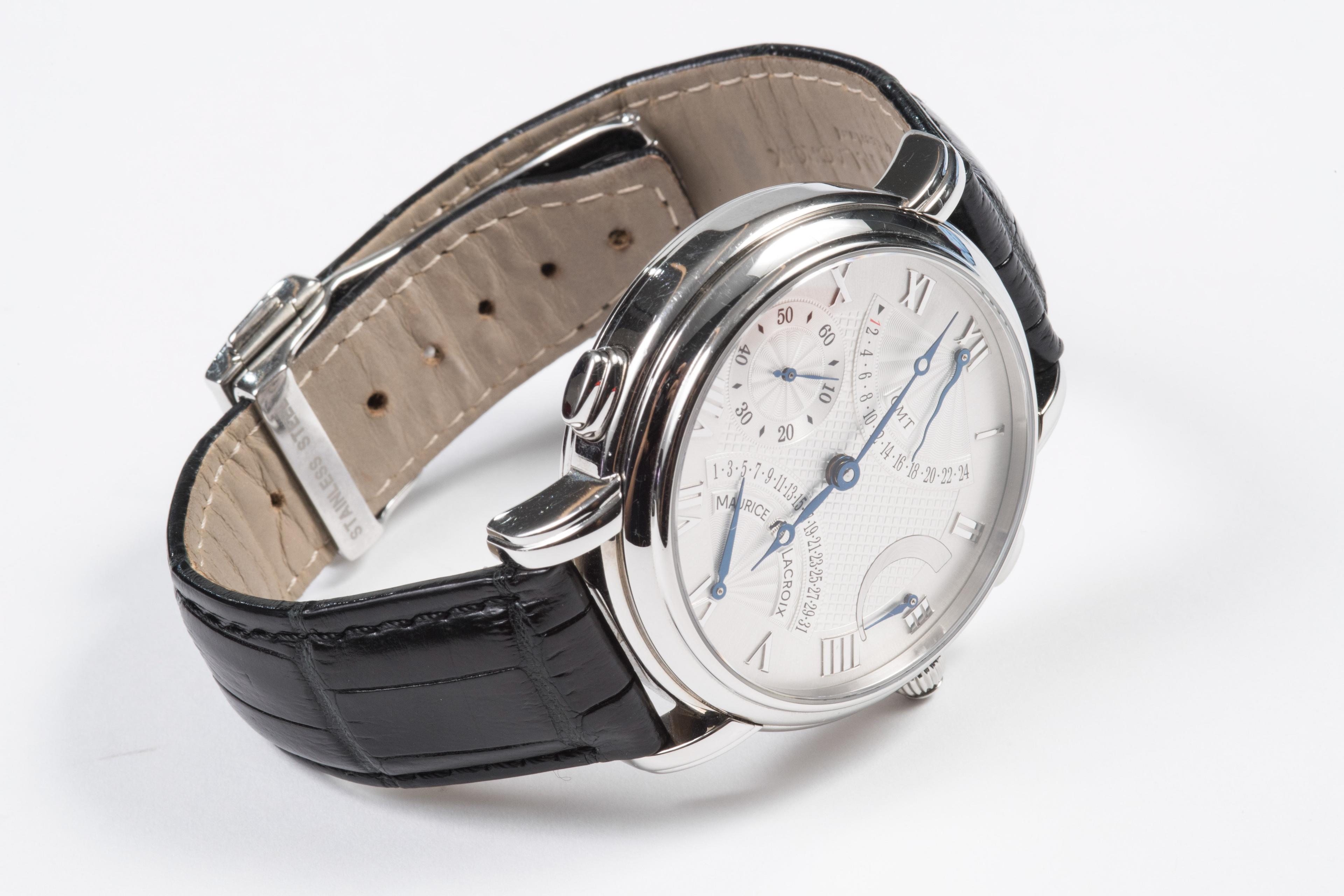 Maurice Lacroix Masterpiece Double Retrograde Watch