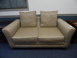 Beige Fabric Sofa