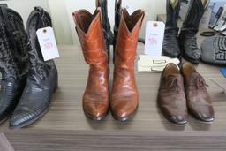 Dan Post Brown Leather Cowboy Boots, size 11.5D