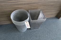 Assorted Waste Baskets