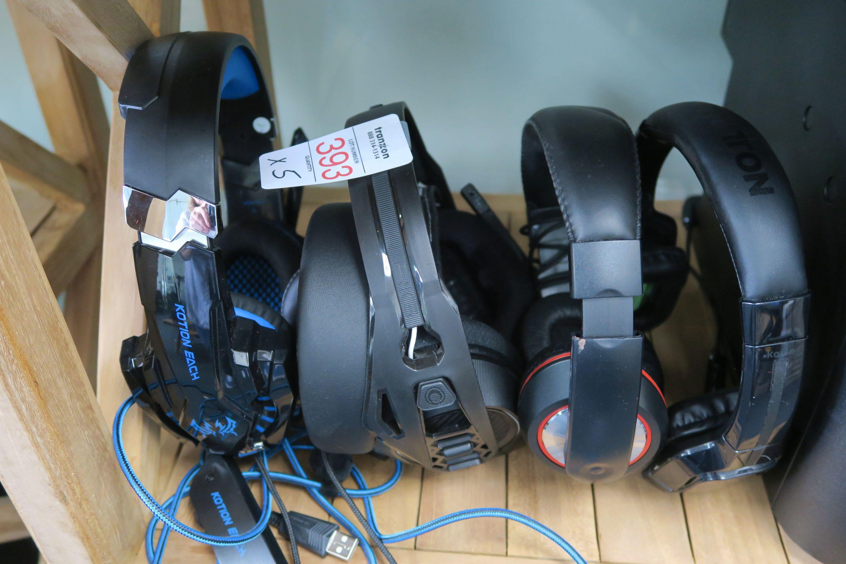 Assorted Gaming Headsets