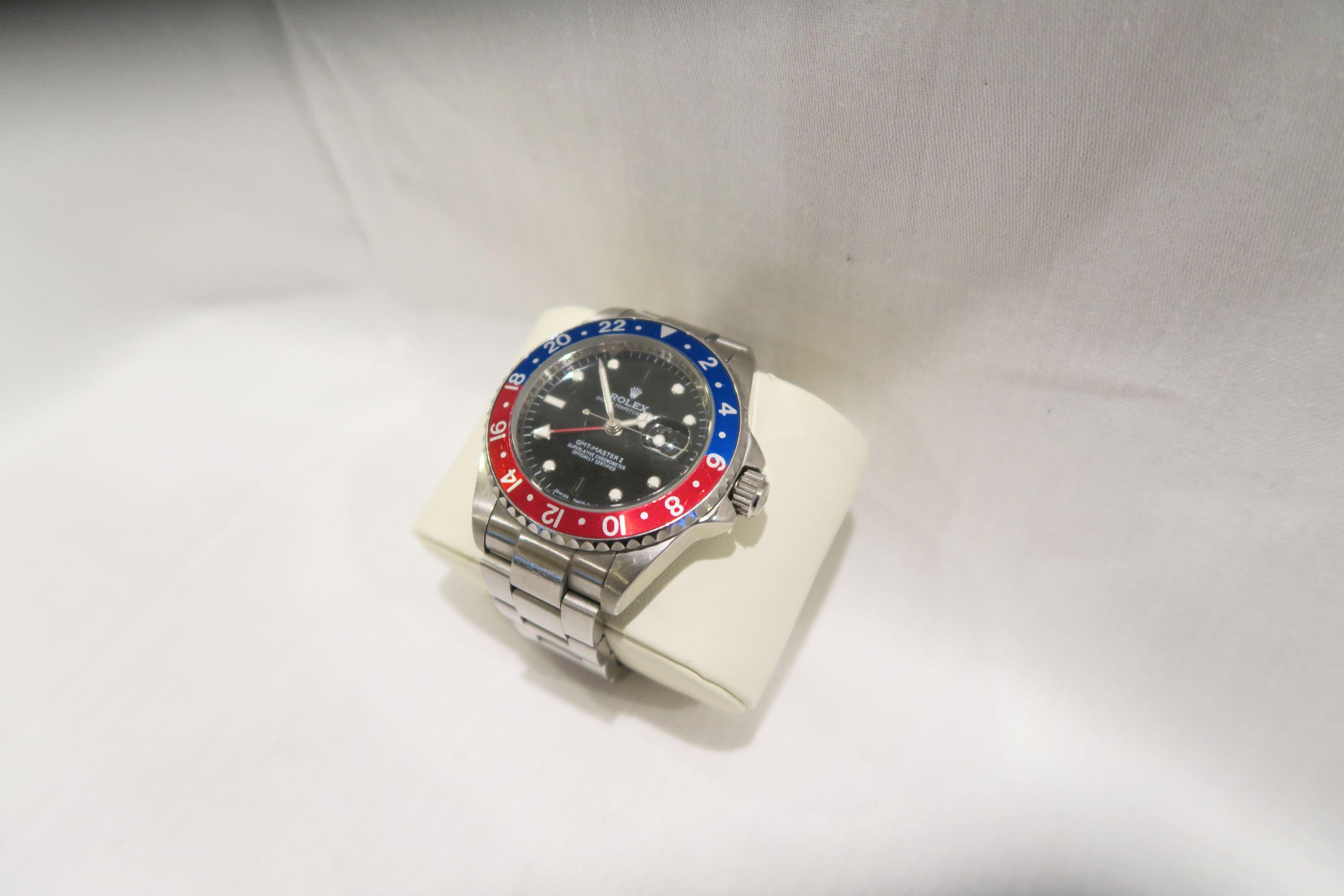 Rolex Stainless Steel GMT Master II