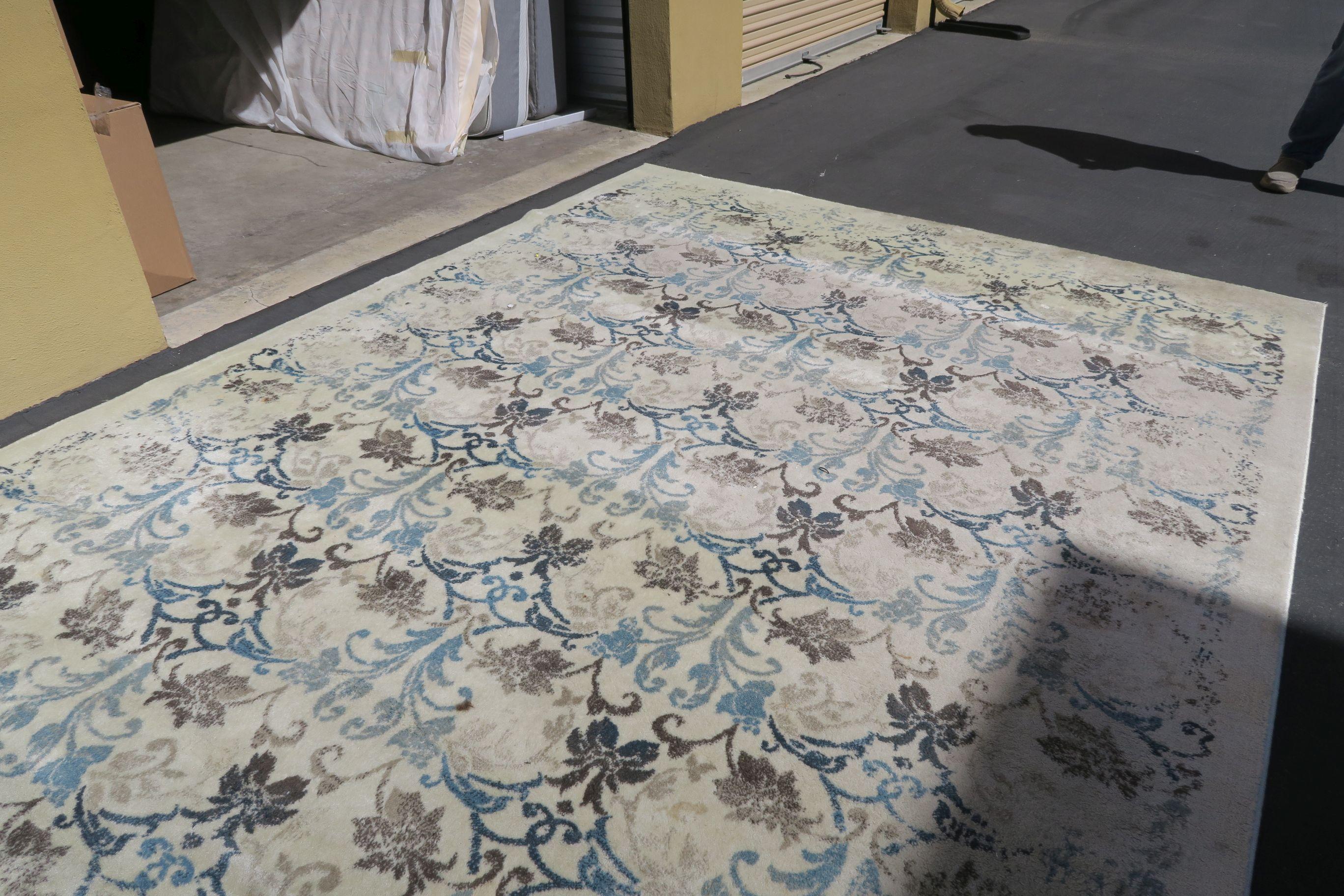 Assorted Rugs - One Rectangle and One Round  (located in storage in Costa Mesa - buyer must make app