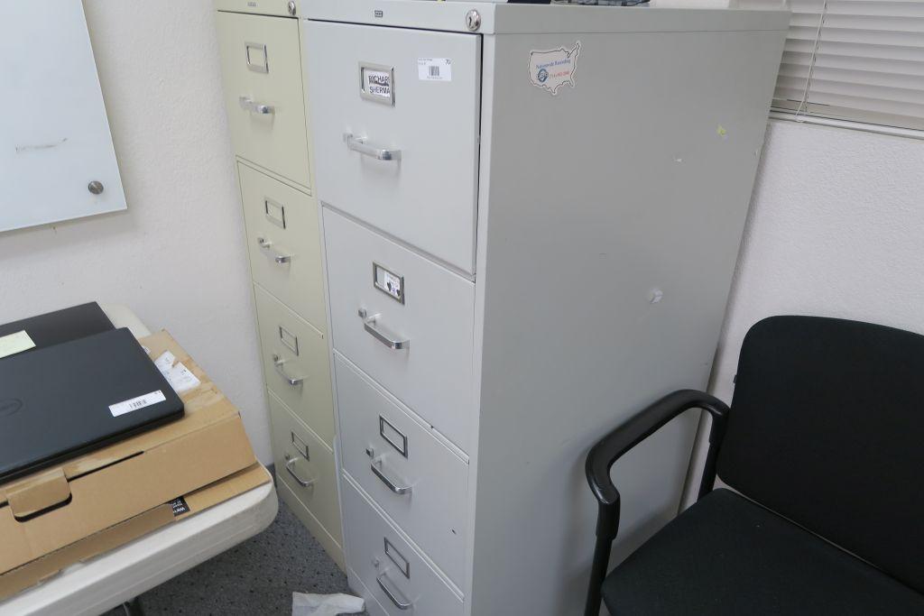 Hon 4-Dr Vertical File Cabinet