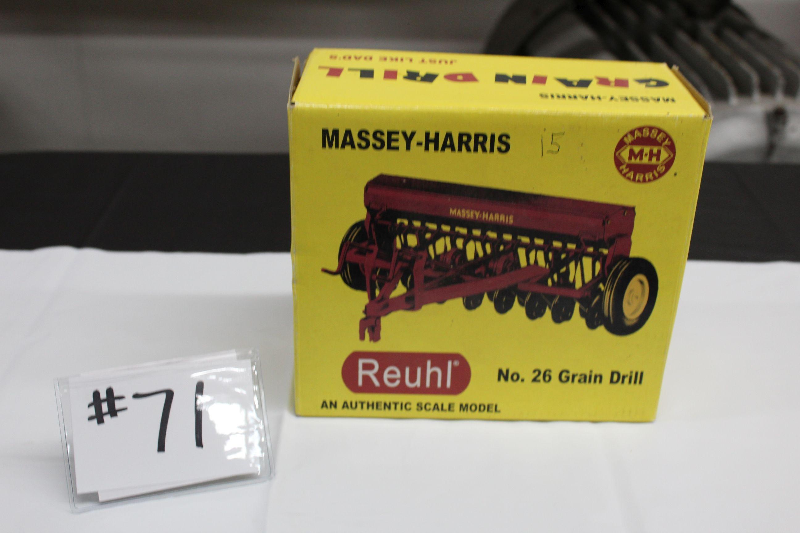 MASSEY-HARRIS GRAIN DRILL