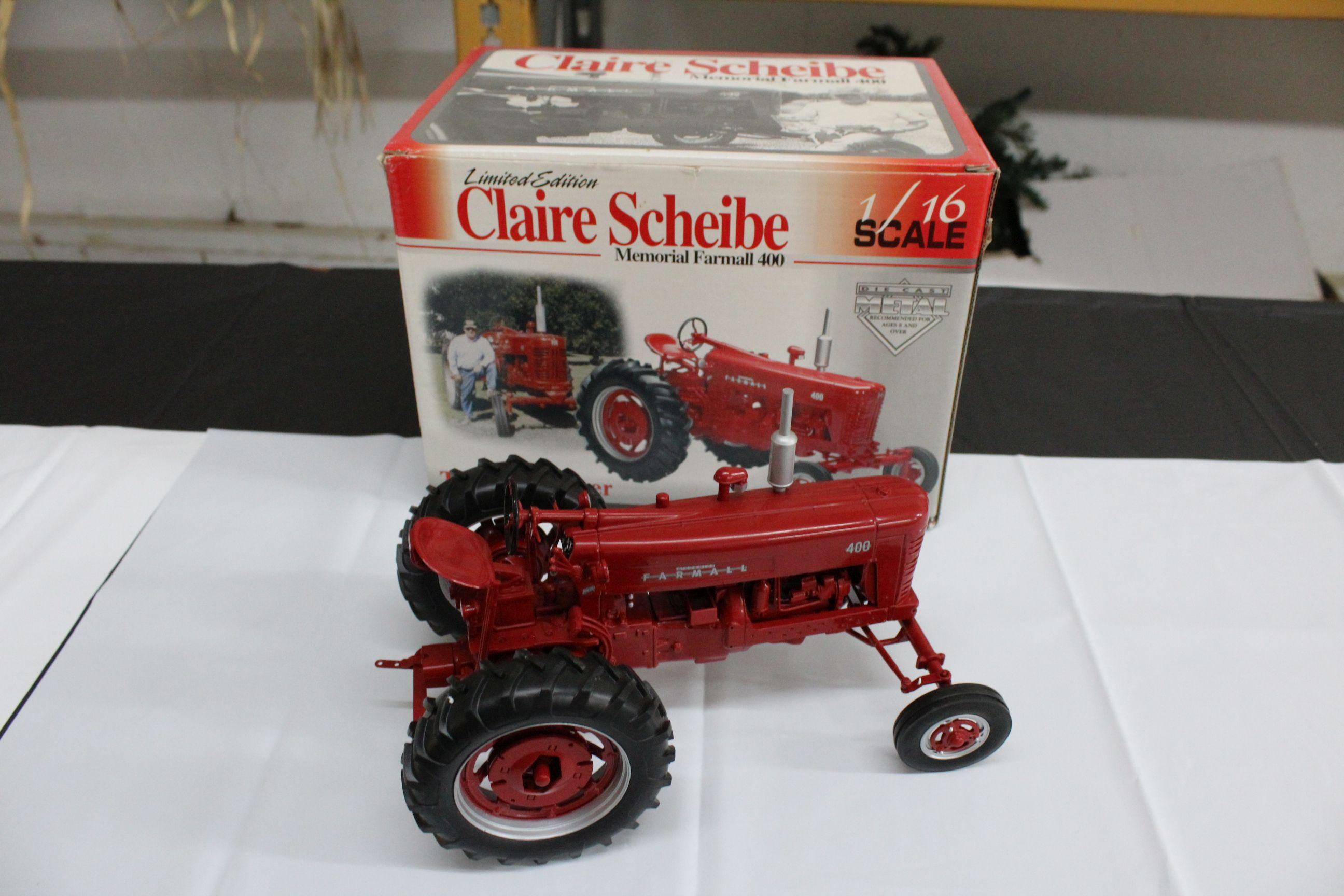 LIMITED EDITIONS CLAIRE SCHEIBE MEMORIAL FARMALL 400 (IN BOX)