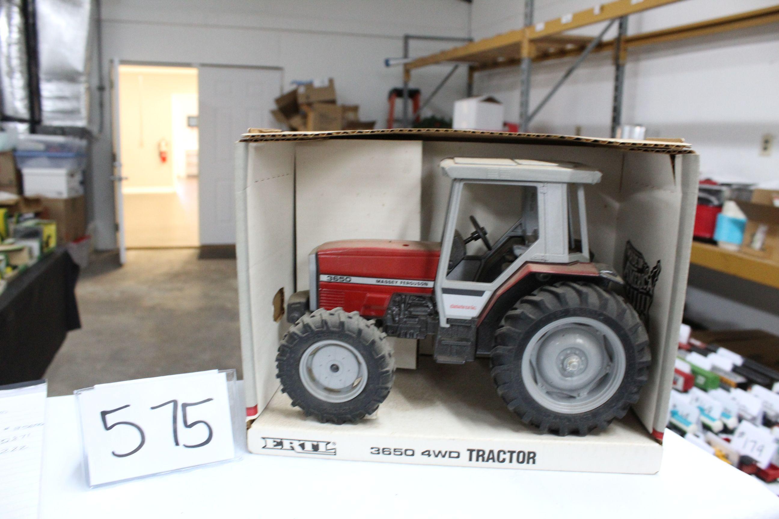 ERTL MASSEY FERGUSON 3650 4WD TRACTOR #1222