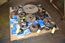 PALLET OF NEW SPROCKETS