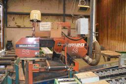 WOODMIZER HR 120 12" BAND RESAW; W/CONTROLS