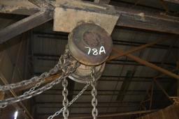 YALE CHAIN HOIST W/ TROLLEY