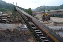 130' INCLINE ALL STEEL WASTE CONVEYOR