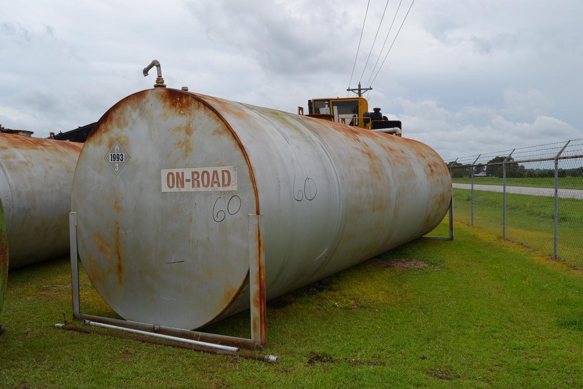 APPROX. 12,000 GALLON FUEL TANK