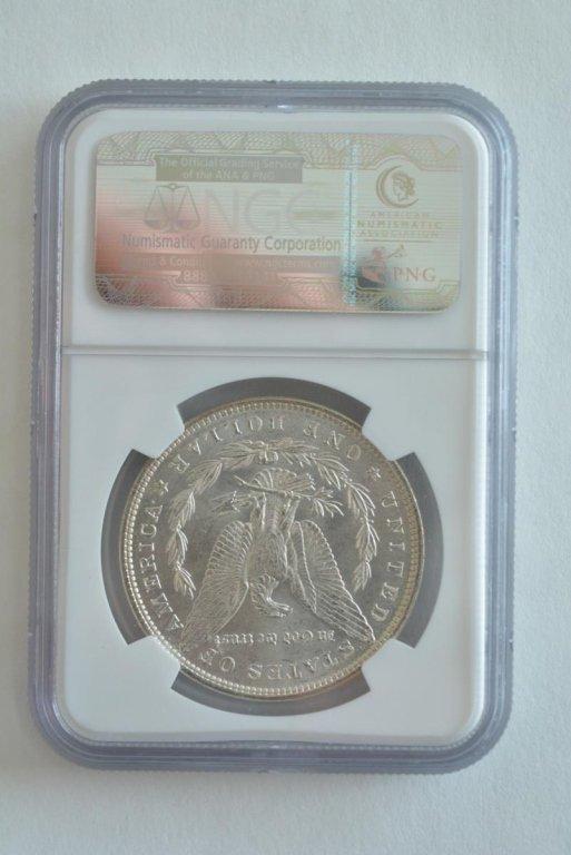 1886 NGC MS 62 Morgan Dollar