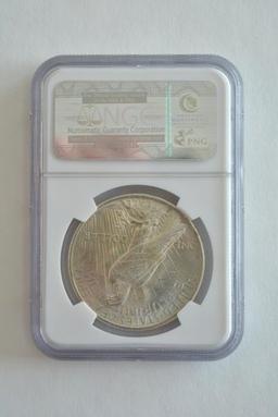 1923 NGC MS 63 Peace Silver Dollar