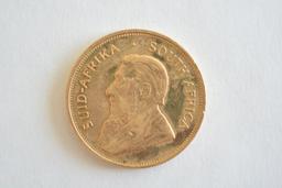 1979 South Africa Krugerrand One Ounce Gold Coin