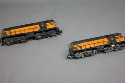 American Flyer Lines T&P 377 & 378 Train Engines