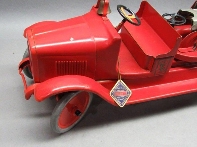 Buddy L CFD Aerial Ladder Truck-Headlight Original