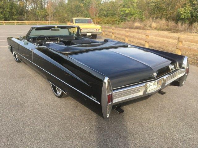 1967 Cadillac Triple Black Convertible