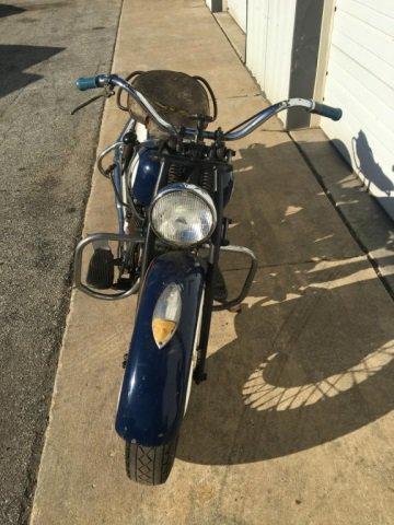 1948 Indian Chief Motorcycle - Barn Find!