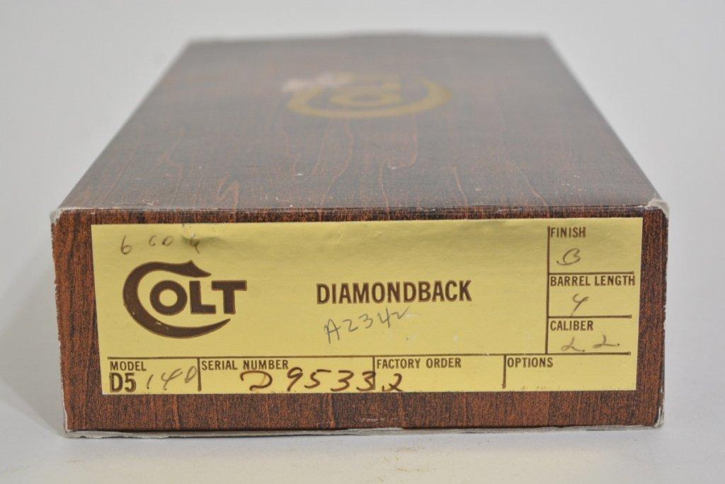 Colt Diamondback 22LR Revolver MIB