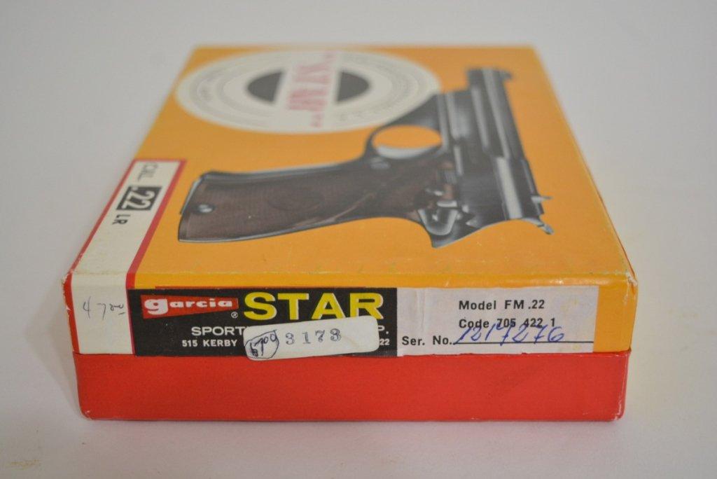 Star Model FM 22LR Semi-Auto Pistol MIB