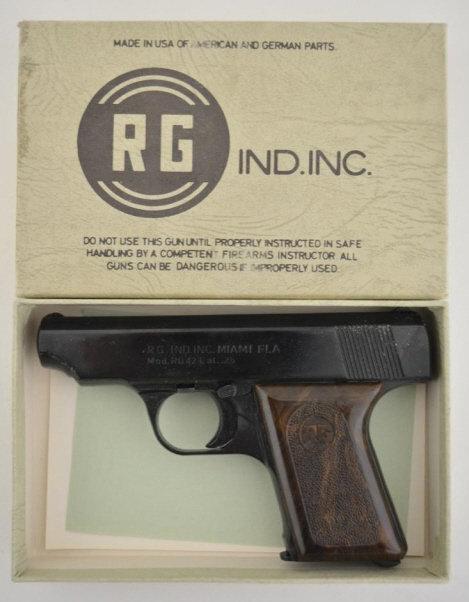 RG Ind. Model RG 25 .25 Cal Semi-Auto Pistol MIB