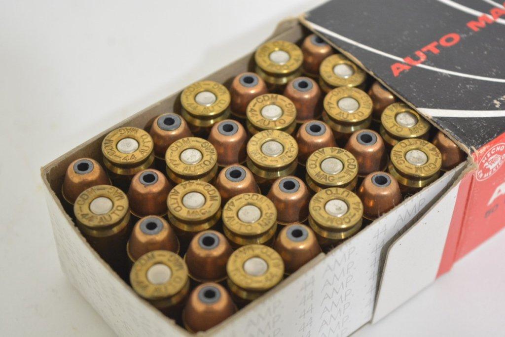 Box Of 50 CDM Auto Mag .44 AMP Bullets