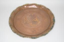 Vintage Casa Ortega Copper & Brass Punch Bowl Set