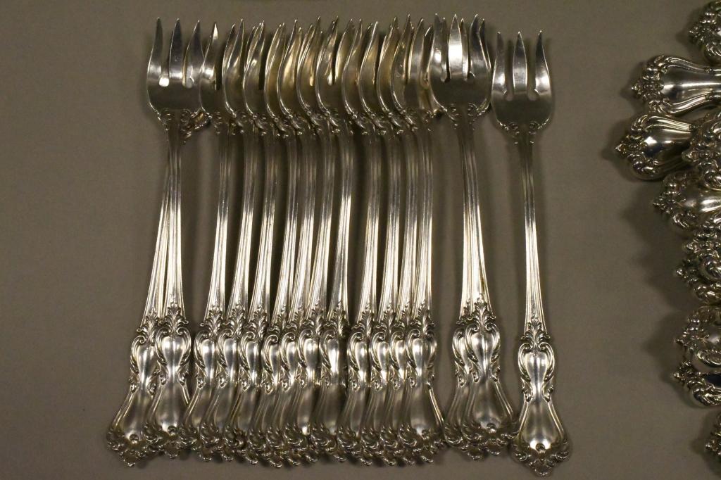 110 Pc. Reed & Barton "Marlborough" Sterling Set