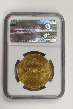 1904 $20 Liberty Head Double Eagle Gold Coin