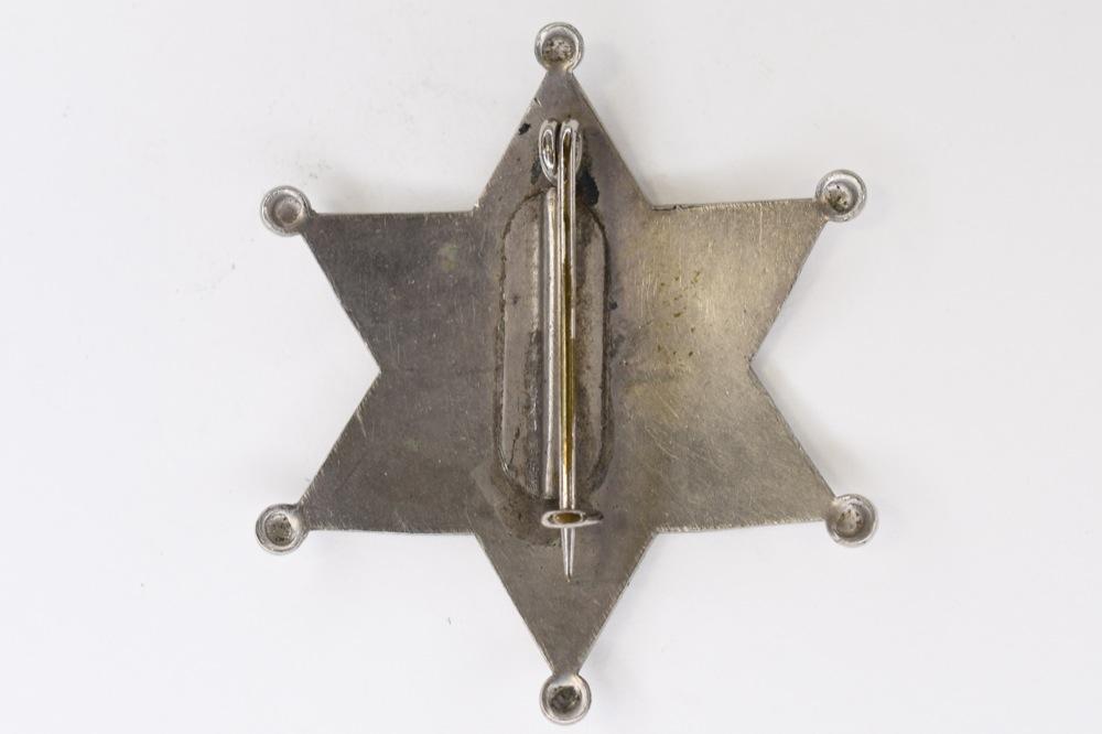 Early Obsolete Lake Co. Ind. Deputy Sheriff Badge