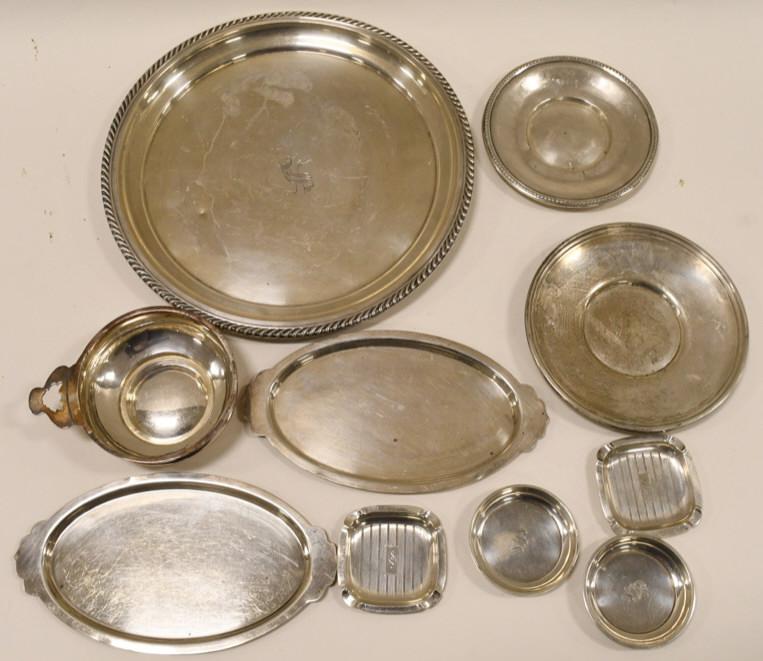 Lot Of Mixed Sterling Silver Holloware Items